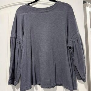 Elegant Charcoal Women's Blouse